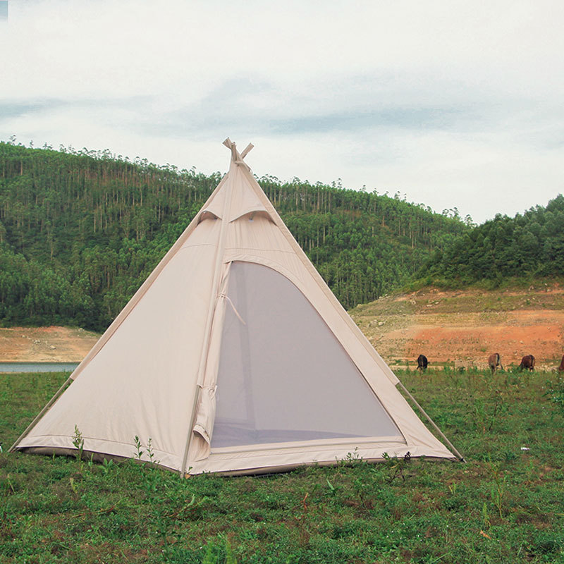 Puball Teepee do Dhaoine Fásta